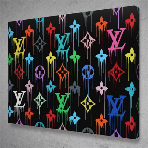 louis vuitton painting canvas